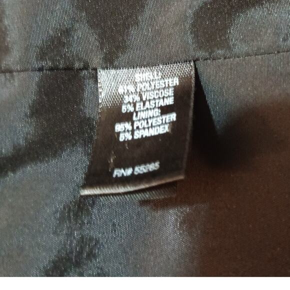 EXPRESS Tweed Blazer‎ Jacket Size 6 Good Quality Career Professional Dark Gray - Picture 10 of 12